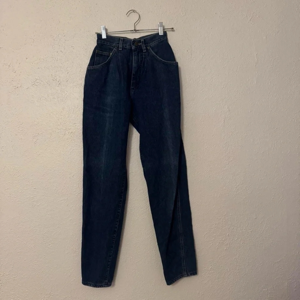 Vintage Lee Union Made 70s High Waisted Jeans - Picture 4 of 5